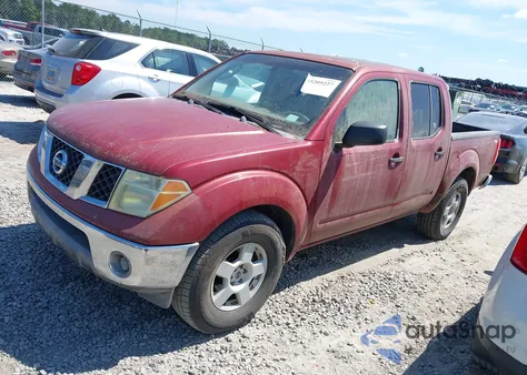 2006 Nissan Frontier Crew Cab Le/Se/Off Road из США, поврежденный, VIN 1N6AD07U66C404913